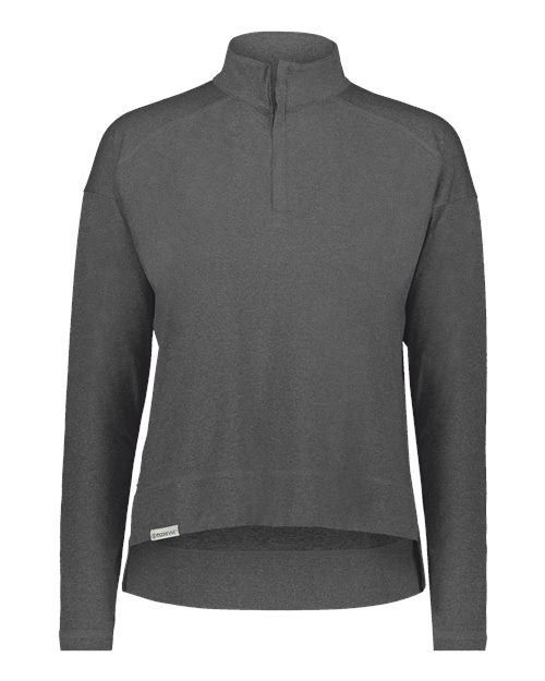 Eco Revive™ Women's Ventura Soft Knit Quarter-Zip | USA Decoration