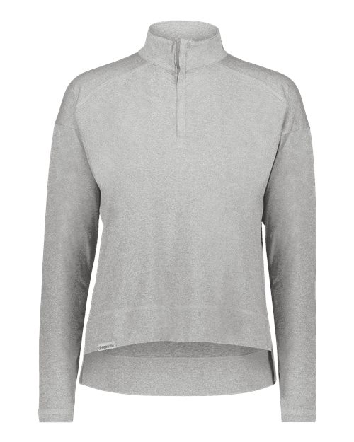 Eco Revive™ Women's Ventura Soft Knit Quarter-Zip | USA Decoration