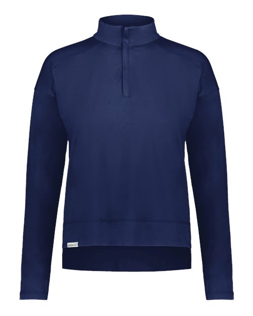 Eco Revive™ Women's Ventura Soft Knit Quarter-Zip | USA Decoration