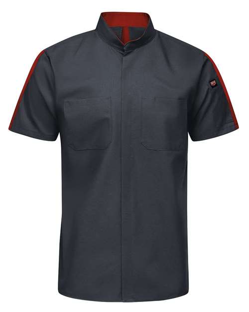 Mimix™ Pro+ Short Sleeve Work Shirt With OilBlok - Tall Sizes | USA Decoration