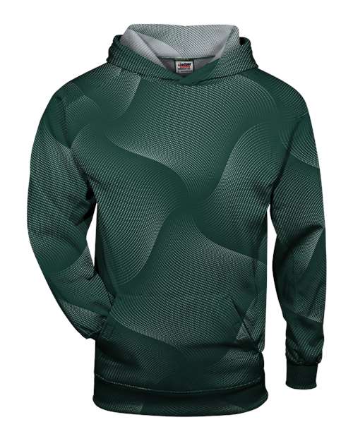 Youth Warp Hooded Long Sleeve T-Shirt | USA Decoration