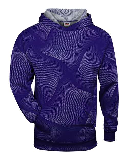 Youth Warp Hooded Long Sleeve T-Shirt | USA Decoration