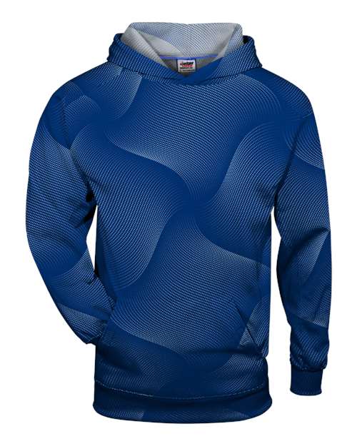 Youth Warp Hooded Long Sleeve T-Shirt | USA Decoration