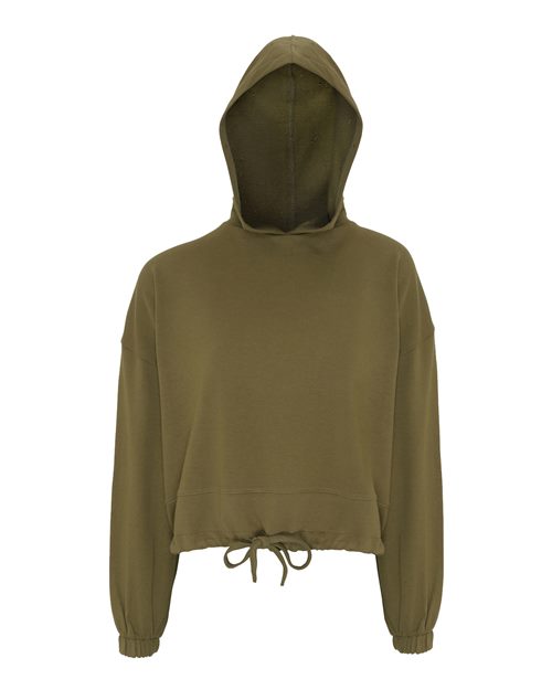 Women's Cropped Maria Hoodie | USA Decoration