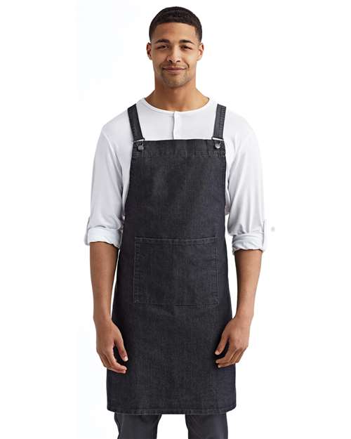 Cross Back Barista Apron with Pocket | USA Decoration
