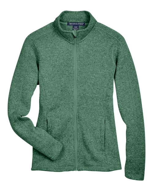 Women's Bristol Full-Zip Sweater Fleece Jacket | USA Decoration