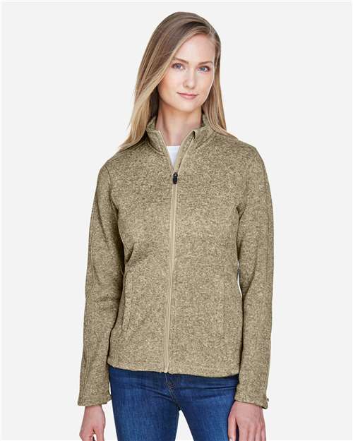 Women's Bristol Full-Zip Sweater Fleece Jacket | USA Decoration