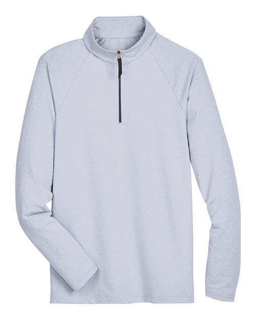 CrownLux Performance® Clubhouse Micro-Stripe Quarter-Zip Pullover | USA Decoration