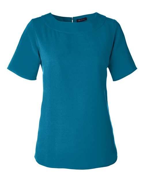 Women's Perfect Fit™ Boat Neck Blouse | USA Decoration