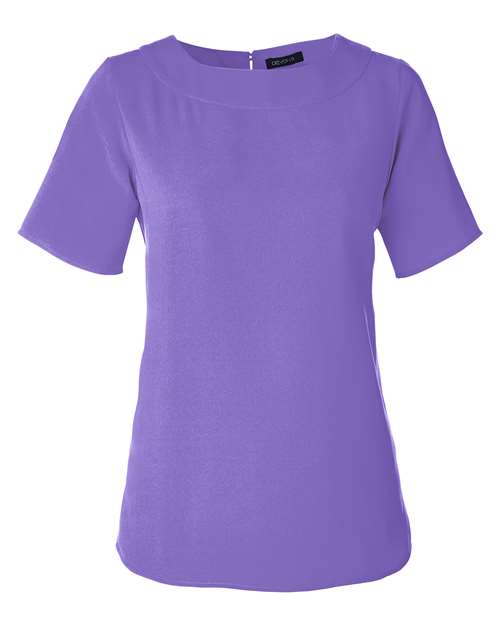 Women's Perfect Fit™ Boat Neck Blouse | USA Decoration