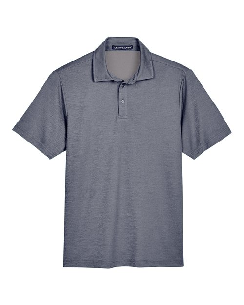 CrownLux Performance® Address Mélange Polo | USA Decoration