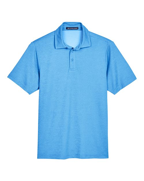 CrownLux Performance® Address Mélange Polo | USA Decoration