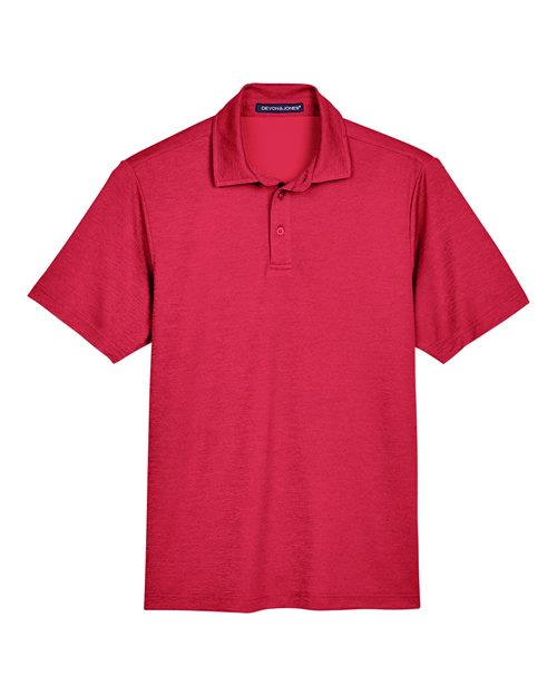 CrownLux Performance® Address Mélange Polo | USA Decoration