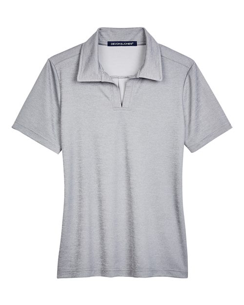 Women's CrownLux Performance® Address Melange Polo | USA Decoration