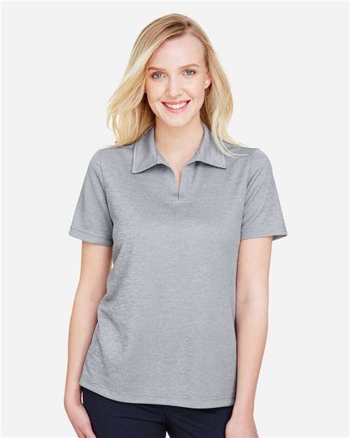 Women's CrownLux Performance® Address Melange Polo | USA Decoration