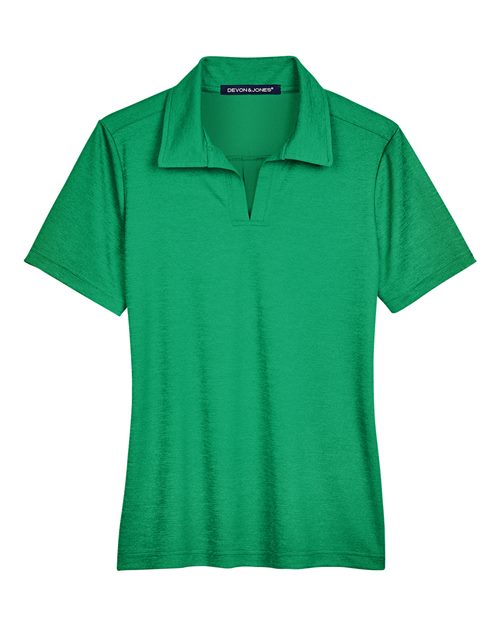 Women's CrownLux Performance® Address Melange Polo | USA Decoration