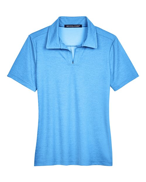 Women's CrownLux Performance® Address Melange Polo | USA Decoration