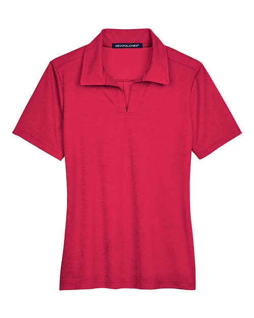 Women's CrownLux Performance® Address Melange Polo | USA Decoration
