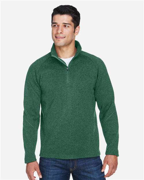 Bristol Sweater Fleece Quarter-Zip Pullover | USA Decoration