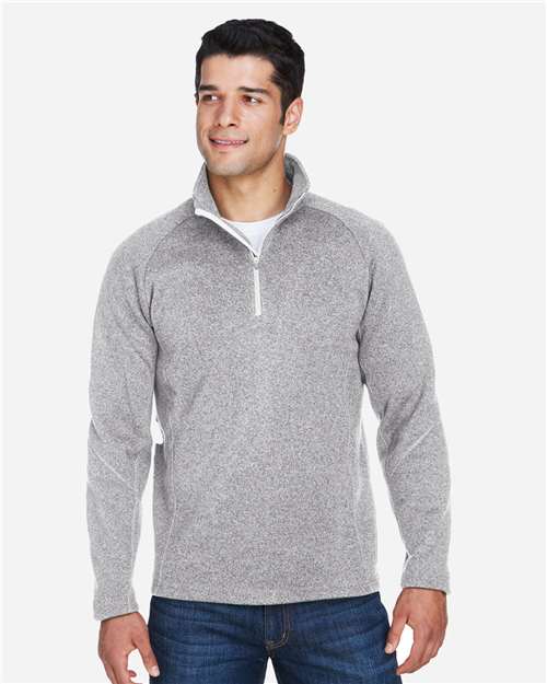 Bristol Sweater Fleece Quarter-Zip Pullover | USA Decoration