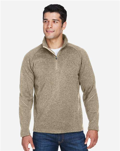 Bristol Sweater Fleece Quarter-Zip Pullover | USA Decoration