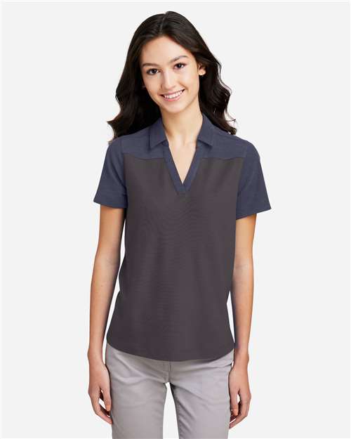 Women's Fusion ChromaSoft™ Colorblock Polo | USA Decoration