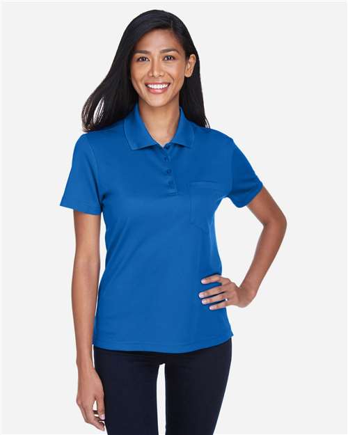 Women's Origin Performance Piqué Polo with Pocket | USA Decoration