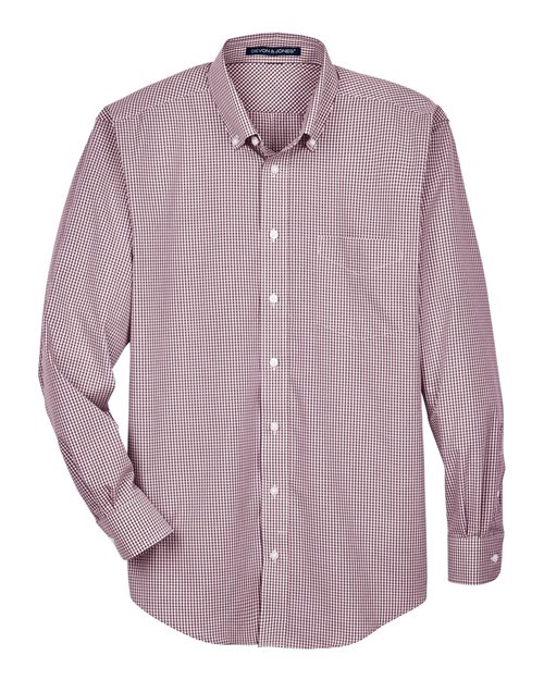 Crown Collection® Gingham Check Woven Dress Shirt | USA Decoration