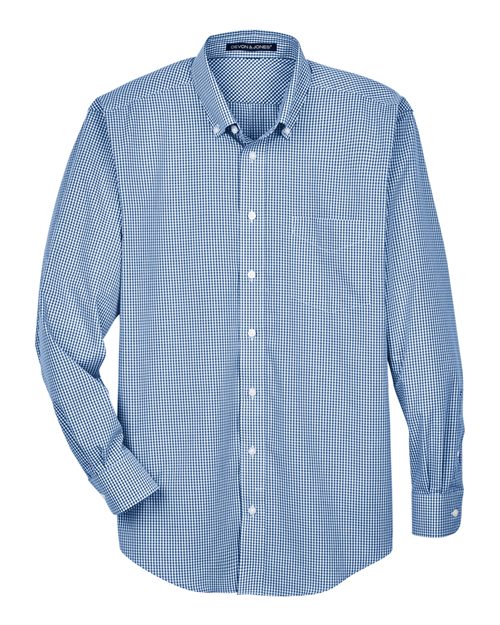 Crown Collection® Gingham Check Woven Dress Shirt | USA Decoration