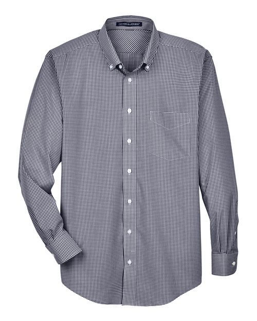 Crown Collection® Gingham Check Woven Dress Shirt | USA Decoration