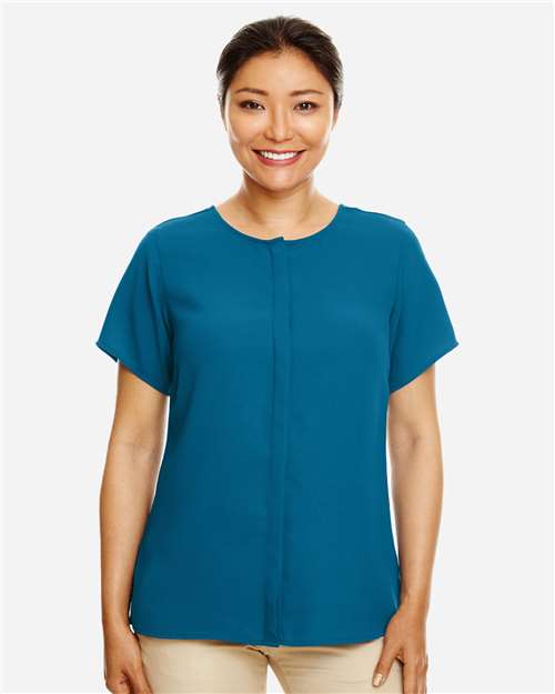 Women's Perfect Fit™ Crepe Blouse | USA Decoration