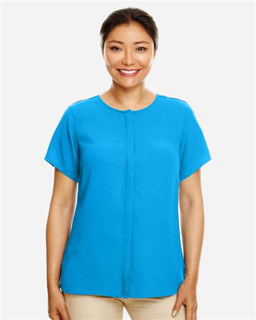 Women's Perfect Fit™ Crepe Blouse | USA Decoration