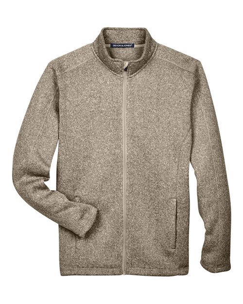 Bristol Full-Zip Sweater Fleece Jacket | USA Decoration