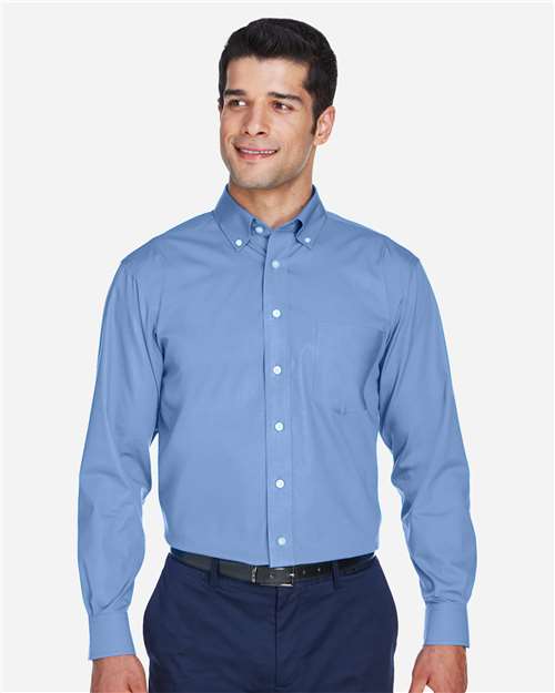 Crown Collection® Oxford Woven Dress Shirt | USA Decoration