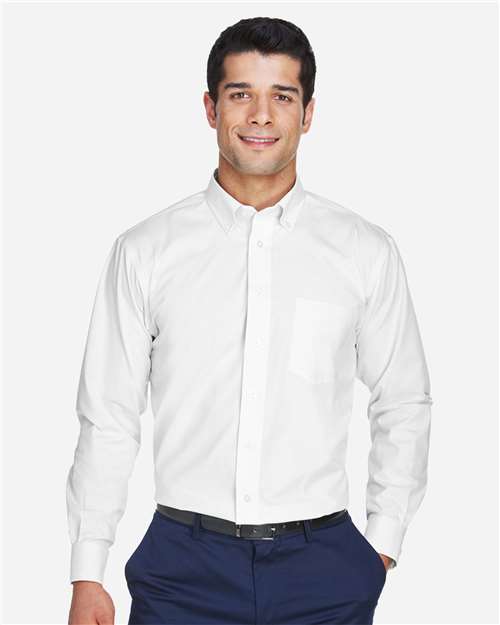 Crown Collection® Oxford Woven Dress Shirt | USA Decoration