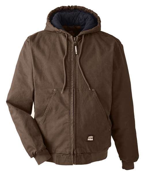 Heartland Washed Cotton Duck Hooded Jacket | USA Decoration