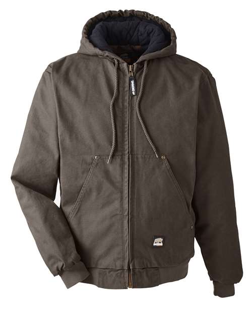 Heartland Washed Cotton Duck Hooded Jacket | USA Decoration