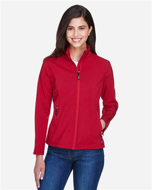 Women's Cruise Two-Layer Fleece Bonded Soft Shell Jacket | USA Decoration