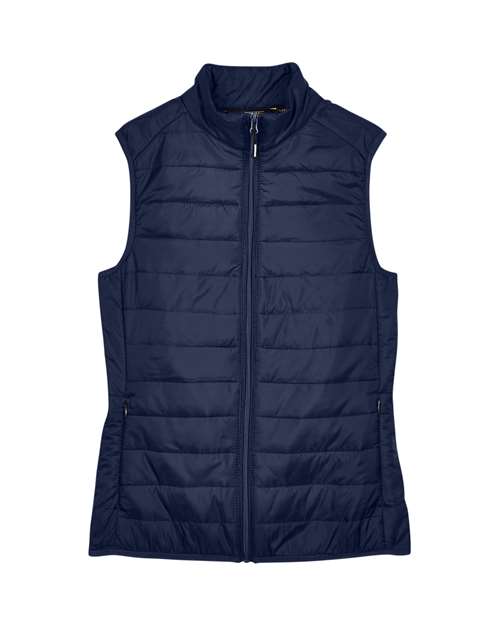 Women's Prevail Packable Puffer Vest | USA Decoration