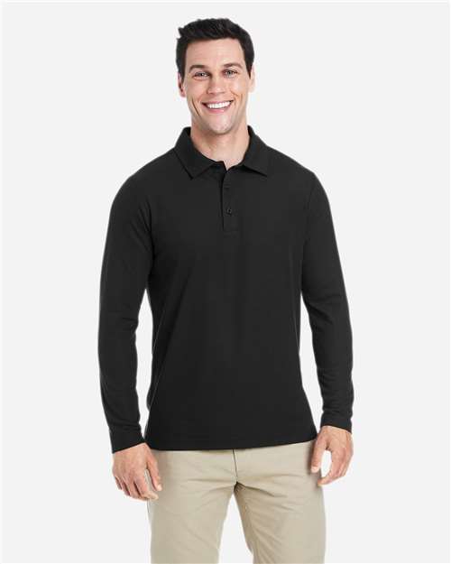 Fusion ChromaSoft™ Long Sleeve Pique Polo | USA Decoration