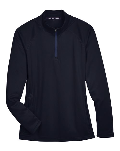 Women's Stretch Tech-Shell® Compass Quarter-Zip Pullover | USA Decoration