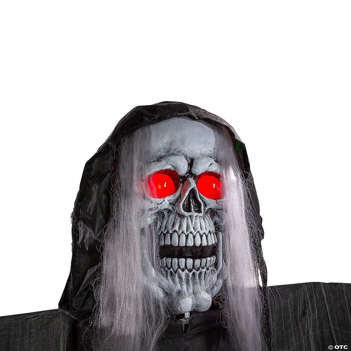 12 Ft. Standing Body Turning Grim Reaper Halloween Decoration | USA Decoration®