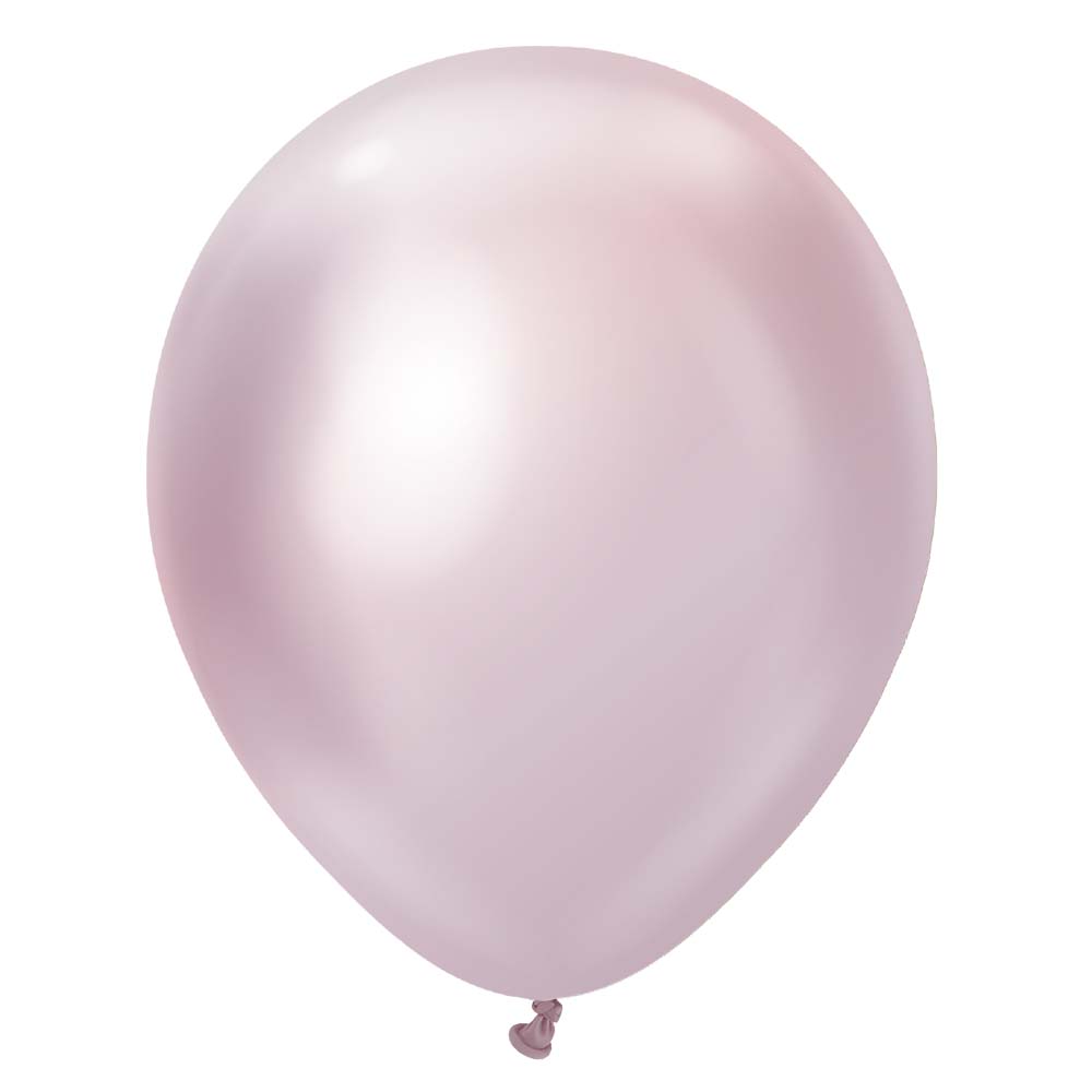 Latex Balloons Kalisan Mirror Pink Gold 12 Inch