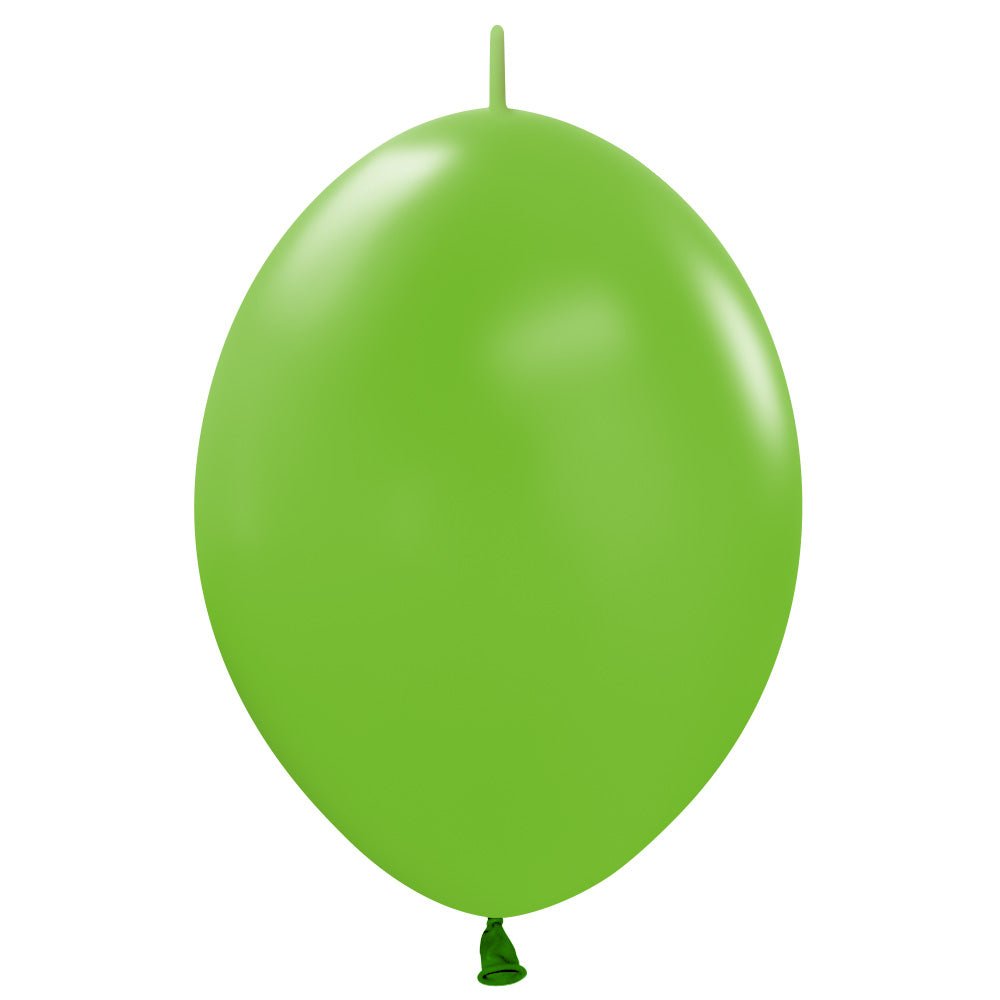 Latex Balloons 12 Inch Link-O-Loon Key Lime Green