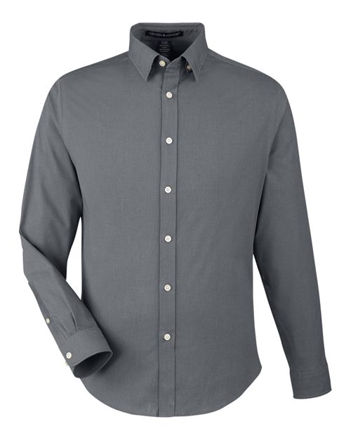 CrownLux Performance® Spencer Poplin Dress Shirt | USA Decoration