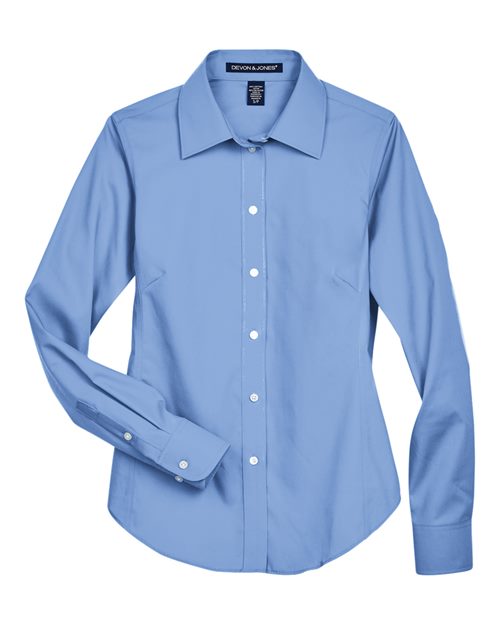 Women's Crown Collection® Oxford Woven Dress Shirt | USA Decoration