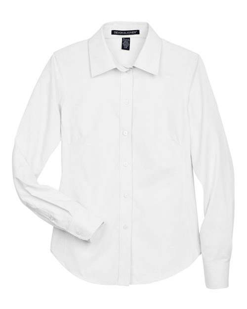 Women's Crown Collection® Oxford Woven Dress Shirt | USA Decoration