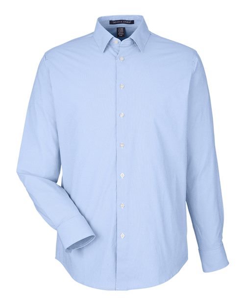 CrownLux Performance® Microstripe Dress Shirt | USA Decoration