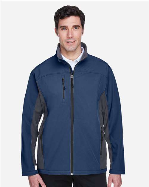 Soft Shell Colorblock Jacket | USA Decoration