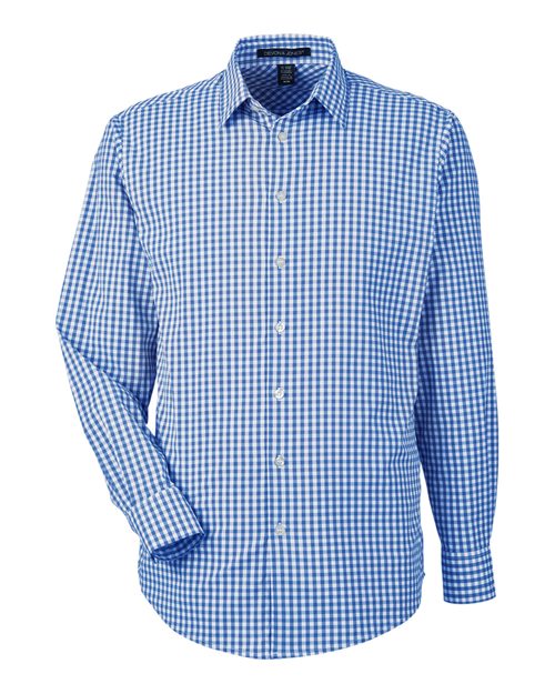 CrownLux Performance® Gingham Dress Shirt | USA Decoration